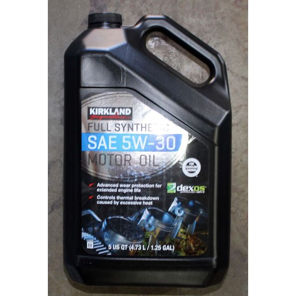 Kirkland Signature SAE 5W-30 Full Synthetic Motor Oil 5 Quart