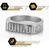 Akitsune Wild Statement Ring | Stackable Ring Men Women Stainless Steel Designer Silver - US 7