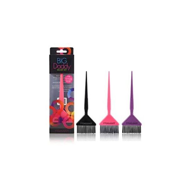 Big Daddy Brush Set 3lü Ekstra Geniş Fırça Seti