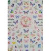 Butterfly Flowers nail art stickers
