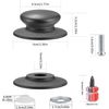 GQunit Pot Lid Knob, Universal Replacement Pan Lid Cover Knobs, Kitchen Cookware Knob Handle, Saucepan lid knobs