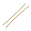 1" 18K Gold-Plated Head Pins by Bead Landing™ 100pc