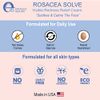 E70 Rosacea Solve - Visible Redness Relief Cream - Calming Face Moisturizer For Rosacea and Acne-Prone Skin - Sensitive Skin Care With Organic Ingredients such as Aloe Vera, Almond Oil, Licorice and Chamomile Extracts - No Parabens