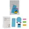 Craft County Foam Unicorn Egg Craft Kit - DIY Holiday Easter Egg Decoration