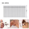 Xiboya textile 100Pcs Mix Body Piercing Needles Sizes12G/14G/16G/18G Piercing Needles Sterile Ear Nose Piercing Needles
