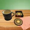 Eco-friendly A4 Paper 6pcs Round COASTERS With Box, Hotel Table Decor Small TABLE MATS Set Pack