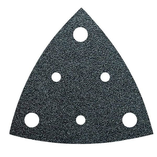 FEIN 63717238010 80 Grit Zirconium Triangular Perforated Sanding Sheet, Multi-Colour