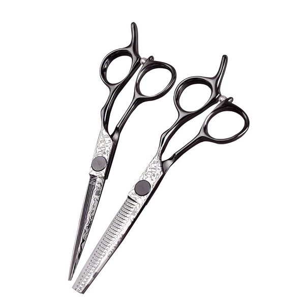 High End Hair Scissors Professional Hair Cutting Scissors Thinning Shears Kit 6" Premium Barber Supplies/Accessories Japanese VG-1 SS Steel Barber Scissors Tijeras de Peluqueria Profesional