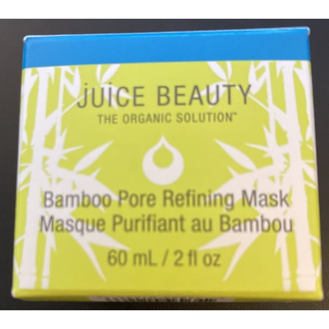 Juice Beauty Bamboo Pore Refining Mask 60ml/2oz Full Size New In Box MSRP$36