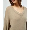 Desires Women's Kastella V-Neck Pullover 0021 Cobblestone M