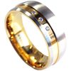 [CHILL FACTOR] Cock Ring S&G 059 Men's Metal Ring, Silver, Gold, S, M, L, No Gemstone