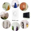 INCREWAY Adhesive Hooks, 20PCS Multi-Function Hooks Seamless Stick on Wall Hooks Towel Holder Self Adhesive Hooks for Kitchen Bathroom