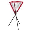 Baseball Practice Net Thrower Strike Zone W/ Portable Baseball Ball Caddy EZ Set