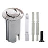 YUCKMZ Compatible With Roca D2D Dual Flush Push Button & Threaded Push Rods Long Body AH0001700R Chrome