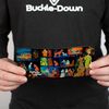 Buckle-Down Men's Wallet, Multicolor, 4.0" x 3.5"