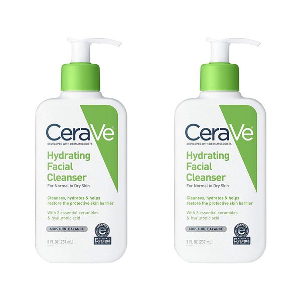 Ceravi Hydrating Facial Cleanser for Normal to Dry Skin, 1ea, 237ml