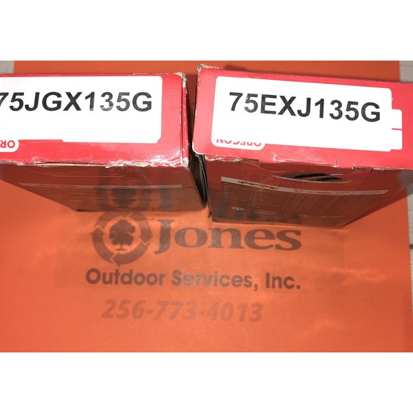 2-OREGON 75EXJ135G SKIP TOOTH CHAIN, FULL CHISEL PROFESSIONAL CHAIN Fits 42" Bar