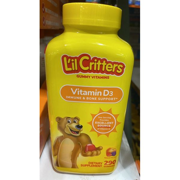 lil critters vitamin d3-290 Gummies