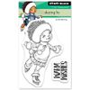 Penny Black Clear Stamps-Skating by