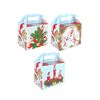 6 x Assorted Elfin Around Christmas Treat Box 14cm