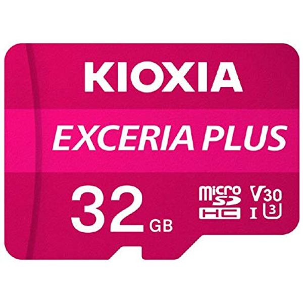 KIOXIA MicroSD Memory Card 32GB Class 10 UHS Speed Class 3 EXCERIA PLUS KMUH-A032G