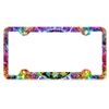 Peace Sign License Plate Frame with Custom Background Options