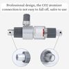 Terizger CO2 Diffuser，Carbon Dioxide Atomiser Bubble Counter Aquarium Inline Co2 Atomizer for Planted Aquarium,Aquarium Diffuser (12/16 mm)