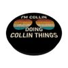 I'm Collin Doing Collin Things Retro Sunglass Personalized PopSockets Swappable PopGrip