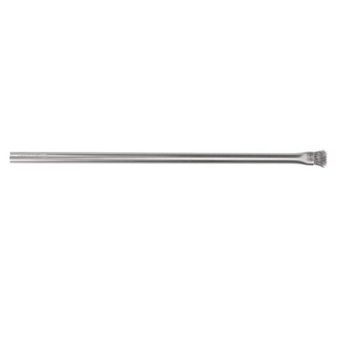 KUIDAMOS Aquarium Brush Brush for Fish Tank Fish Tank Wire Brush 304 Stainless Steel Professional Aquarium Wood Brush for Stone for Fish Tank(Hard 23cm/9.1in) Scrapers