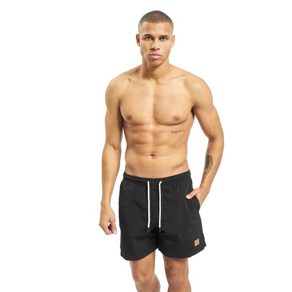 Urban Classics Herren Badehose Block Swim Shorts blk, M