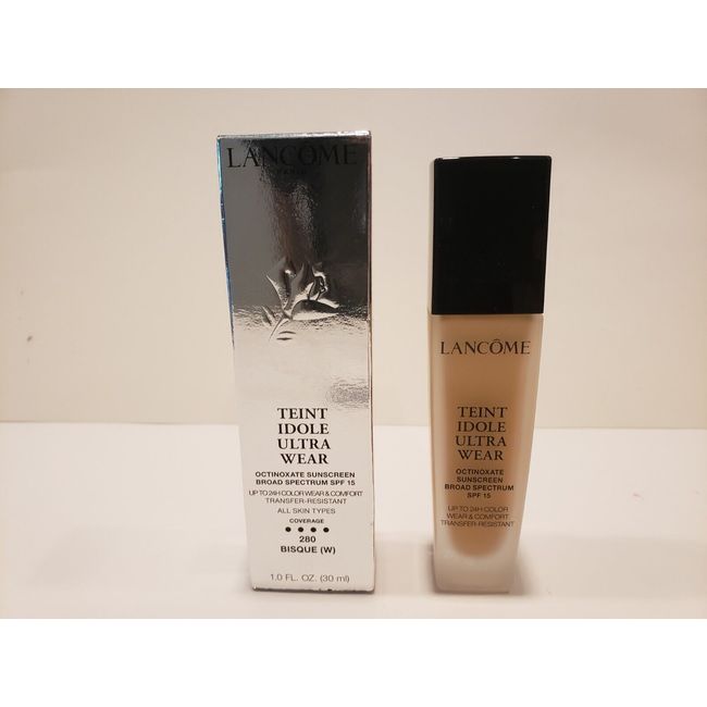 Lancome ~ Teint Idole Ultrawear Foundation ~SPF 15~ 280 Bisque (W) ~ NIB - 7/23