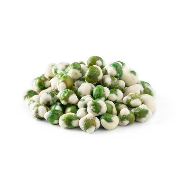 NUTS U.S. - Wasabi Coated Green Peas | Vegan | Premium Quality | Crunchy & Spicy Roasted Flavor | Packed in a Resealable Bag!!! (2 LBS)