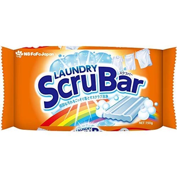 Laundry Scrubber, Solid Detergent, 5.3 oz (150 g) x 5