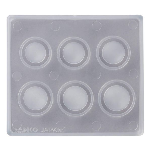 Padico Soft Mold 404174 UV Resin Mold, Rings