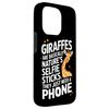 iPhone 15 Pro Giraffe Giraffes Are Basically Nature's Selfie Sticks Funny Case