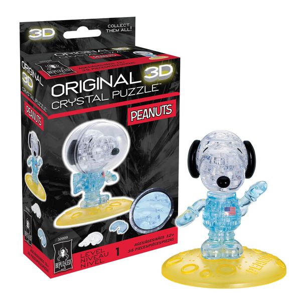 BePuzzled Original 3D Puzzle - Astronaut Snoppy