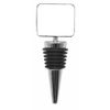 Blank Wine Bottle Stopper with Square Metal Insert