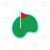 Golf Green Cookie Cutters (Standard Cutter 3.5")