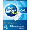 Alka-Seltzer Plus Cold Medicine, Sparkling Original Effervescent Tablets for Adults with Pain Reliever/Fever Reducer, Sparkling Original, 36 Count