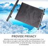 2 Pack Car Side Window Sunshades, UV Sun Protection, Black