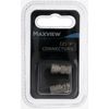 Maxview F Connectors - Silver, 2 Pack