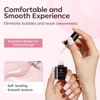 Modelones 8-in-1 Builder Nail Gel, 6 Colors Pink Builder Gel for Nails, Hard Gel Builder Nail Extension Gel Builder Gel in a Bottle for Nail Starter