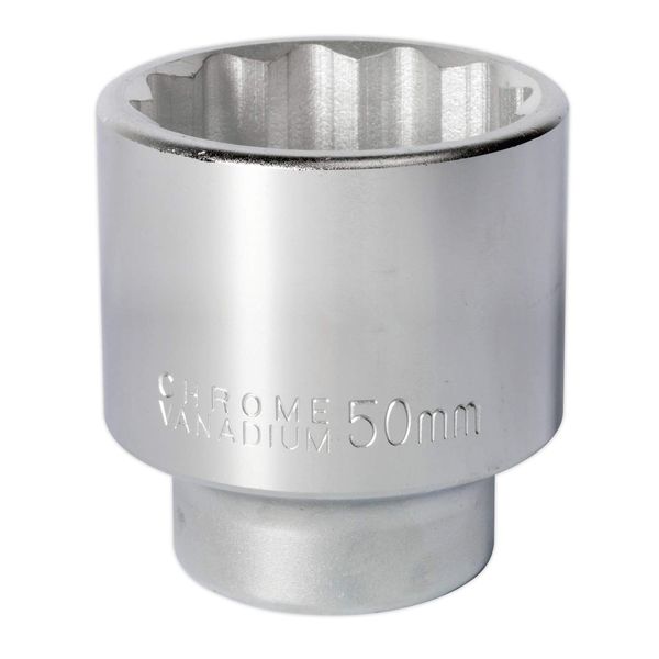 Sealey S34/50 Walldrive Socket 50Mm 3/4Sq Drive