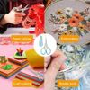 Embroidery Scissors Small, Sewing Scissors Stainless Steel Small Craft Tailoring Sharp Needlework Scissors with PU Protective Cover (1 Pack)