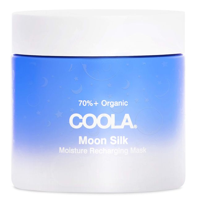 COOLA Organic Moon Silk Recharging Face Moisturizer Mask, Dermatologist Tested Skin Barrier Protection with Vitamin C, Vegan and Gluten Free, 2 Fl Oz