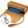 SOAREM Irma Compatible Case PU Leather Case with Strap & Hook (Brown)