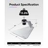NOMVDIC SD101 Desktop Stand for Projector, Universal Compatibility, Multi-Angle Adjustment, Non-Slip Silicone Pad, Cable Organized Clip