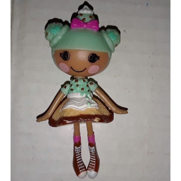 Lalaloopsy Mini 3 inch Dolls Scoops Waffle Cone Mint Chocolate Chip 2012