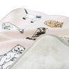 Friends Hill Gauze Towel, Cat Feeling, Pink