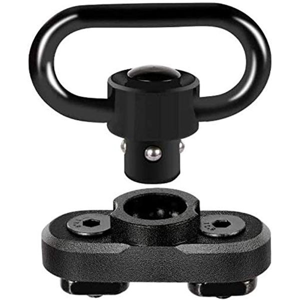 TPO M-Lok QD Sling Swivel Mount Quick Detach Sling Attachment with Push Button for Mlok